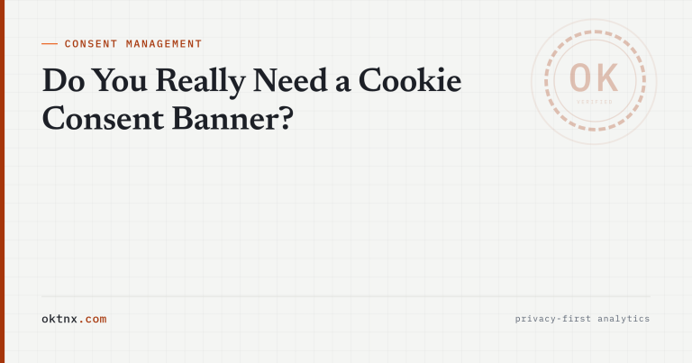 Do You Really Need a Cookie Consent Banner? (Analytics Edition)